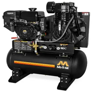 MI-T-M ABS-14M-30H Gasoline Air Compressor, 30 Gallon, 420 cc | CV6YYA