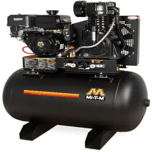 MI-T-M ABS-14M-80H Gasoline Air Compressor, 80 Gallon, 420 cc | CV6YYD