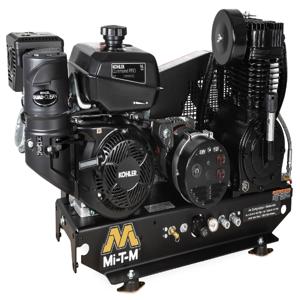 MI-T-M AG2-SK14-BE Air Compressor/Generator Combination, Gasoline, 8 Gallon, 429 cc, 16.4 Cfm, 4000 W | CV6YFA