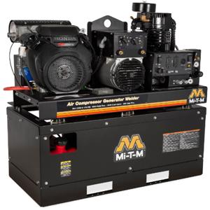 MI-T-M AGW-SH22-20M Air Compressor/Generator/Welder Combination, 3600 rpm, 20 Gallon, 688 cc Honda | CV6YEJ