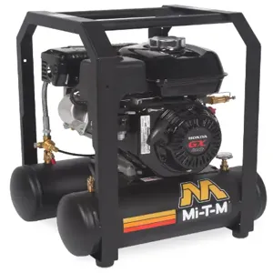 MI-T-M AM1-HH04-05M Air Compressor, Pneumatic, 5 Gallon, 4.8 Cfm, 118 cc Honda | CV6YWZ