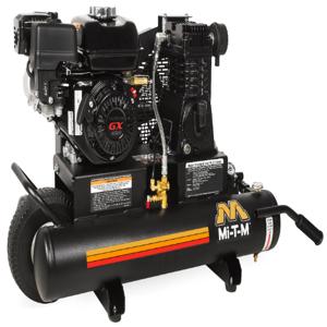 MI-T-M AM1-PH65-08M Air Compressor, Pneumatic, 8 Gallon, 13.9 Cfm, 196 cc Honda | CV6YXE