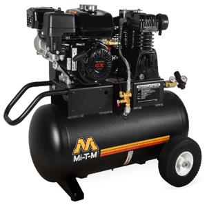 MI-T-M AM1-PH65-20M Air Compressor, Pneumatic, 20 Gallon, 13.9 Cfm, 196 cc Honda | CV6YWY