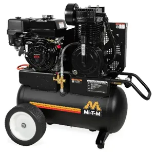 MI-T-M AM2-PH09-20M Air Compressor, 20 Gallon, 17.2 Cfm, 270 cc Honda | CV6ZFF