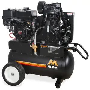 MI-T-M AM2-PH09-20ME Air Compressor, Electric Start, 20 Gallon, 17.2 Cfm, 270 cc Honda | CV6ZFH