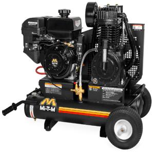 MI-T-M AM2-PM09-08ME Air Compressor, 8 Gallon, 17.2 Cfm, 300 cc | CV6YYK