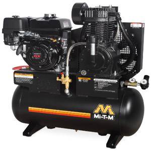 MI-T-M AM2-SH09-20ME Air Compressor, Electric, 20 Gallon, 17.2 Cfm, 270 cc Honda | CV6ZJG