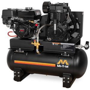 MI-T-M AM2-SH09-30M Air Compressor, 30 Gallon, 17.2 Cfm, 270 cc Honda | CV6ZJJ