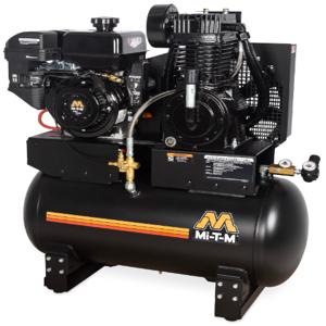 MI-T-M AM2-SM09-30ME Air Compressor, Electric, 30 Gallon, 17.2 Cfm, 300 cc | CV6ZJM