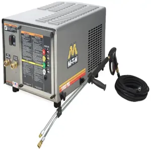 MI-T-M CW-1003-SME1 Pressure Washer, Stationary, 1000 Psi, 2.5 Gpm, 2 HP, 120 V, 1 Phase, 18.8 A | CV6YLW