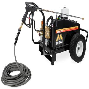 MI-T-M CW-2405-4ME3 Pressure Washer, Portable, 2400 Psi, 4.6 Gpm, 8 HP, 230 V, 3 Phase, 20 A Or 460 V, 10 A | CV6YLQ