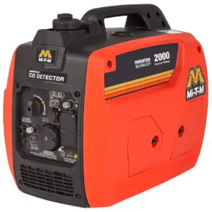 MI-T-M GEN-2000-IMM1 Gasoline Generator, 2000 W, 79 cc, 5000 rpm | CV6ZFA