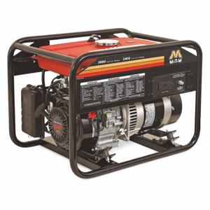 MI-T-M GEN-3000-1MH0 Portable Generator, Gasoline, 2, 450 W, 3000 W, 120V AC, 20.4, Recoil, 15.5 Hr | CT3QRB 39W894