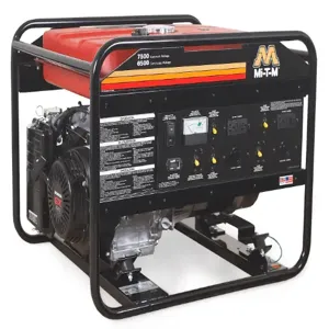 MI-T-M GEN-7500-0MH0 Portable Generator, Gasoline, 6, 500 W, 7, 500 W, 120/240V AC, 54.2/27.1, Recoil, 11.4 Hr | CT3QRF 39W903