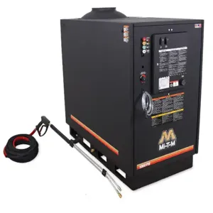 MI-T-M HG-3004-1230 Pressure Washer, Natural Gas/Lp Belt Drive, 3000 Psi, 3.9 Gpm, 8 HP, 230 V, 1 Phase, 37 A | CV6YRV