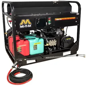 MI-T-M HS-3008-1MGK Pressure Washer, Gasoline Belt Drive, 3000 Psi, 7.8 Gpm, 725 cc | CV6YUP