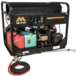 MI-T-M HS-3506-1MGH Pressure Washer, Hot, Gas, Belt | CT3QTH 39W845