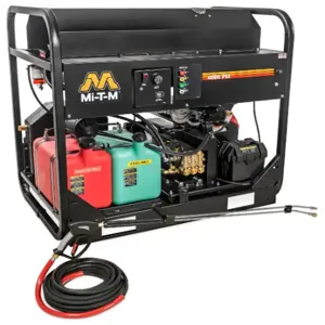 MI-T-M HS-4004-1MAH Pressure Washer, Gasoline Belt Drive, 4000 Psi, 4 Gpm, 688 cc Honda | CV6YUW