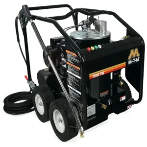 MI-T-M HSE-1502-0MG10 Pressure Washer, Electric Direct Drive, Gen, 1500 Psi, 2 Gpm, 2 HP, 120 V, 1 Phase, 19 A | CV6YVE