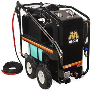 MI-T-M HSE-2504-0M10 Pressure Washer, Belt Direct Drive, 2500 Psi, 3.2 Gpm, 6 HP, 230 V, 1 Phase, 25 A | CV6YUX