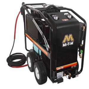 MI-T-M HSE-3004-0M10 Pressure Washer, Belt Direct Drive, 3000 Psi, 3.5 Gpm, 8 HP, 230 V, 1 Phase, 36 A | CV6YUZ