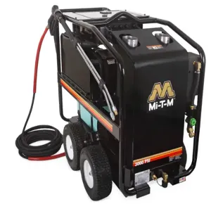 MI-T-M HSE-3004-0M10 Pressure Washer, Belt Direct Drive, 3000 Psi, 3.5 Gpm, 8 HP, 230 V, 1 Phase, 36 A | CV6YUZ