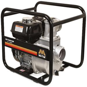 MI-T-M WTP-S03-1MGH Semi-Trash Pump, 3 x 3 Inch Suction Discharge, 104 Feet Head, 45 Psi, 196 cc Honda | CV6ZHH