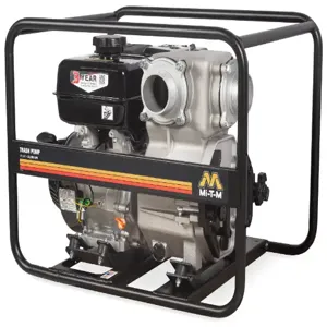 MI-T-M WTP-T03-0MGM Trash Pump, 3 x 3 Inch Suction Discharge, 95 Feet Head, 38 Psi, 420 cc | CV6ZLE