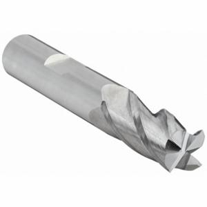 MICRO 100 EMS-375-4 Carbide End Mill Diameter 3/8 Inch Cut L 7/8 In | AA7PQA 16G286