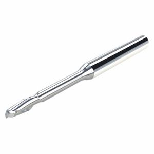 MICRO 100 MEF-125-125-010 Corner Radius End Mill, Carbide Finish, 1/8 Inch Milling Dia, 2 Flutes | CT3DRA 54EW94