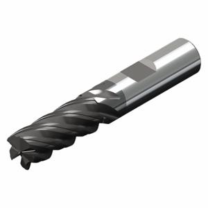 MICRO 100 VHM-500-5-090K Corner Radius End Mill, 1/2 Inch Milling Dia, 0.09 Inch Corner Radius | CT3DDF 54EX28