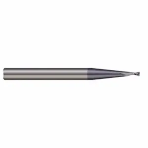 MICRO 100 AMRM-009-2X Square End Mill, Center Cutting, 2 Flutes, 0.90 mm Milling Dia, 2.70 mm Length Of Cut | CT3EDY 60NR63