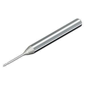 MICRO 100 BEF-031-375 Ball End Mill, 2 Flutes, 1/32 Inch Milling Dia | CT3CRR 54ER40