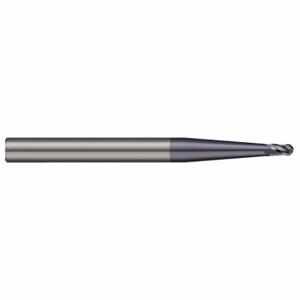 MICRO 100 BEMM-120-3X Ball End Mill, 3 Flutes, 12 mm Milling Dia, 30 mm Length Of Cut, 83 mm Overall Length | CT3CXU 60NR87