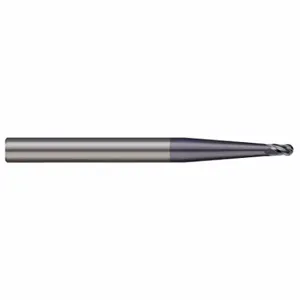 MICRO 100 BEMM-120-3X Ball End Mill, 3 Flutes, 12 mm Milling Dia, 30 mm Length Of Cut, 83 mm Overall Length | CT3CXU 60NR87