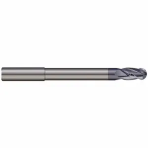 MICRO 100 BLRM-060-3X Ball End Mill, 3 Flutes, 6 mm Milling Dia, 12 mm Length Of Cut, 100 mm Overall Length | CT3CXY 60NR91