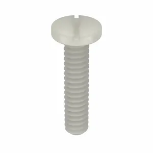 MICRO PLASTICS 010440P050 Machine Screw, Pan, 4-40 Thread Size, 1/2 Size, 50Pk | AD7BWD 4DEU9