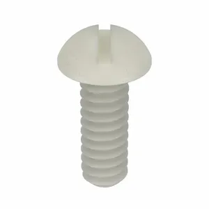 MICRO PLASTICS 010440R031 Machine Screw, Nylon, 4-40 Thread Size, 5/16 Size, 50Pk | AD7CAL 4DFK1