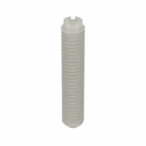 MICRO PLASTICS 011032S100 Socket Set Screw, Flat, 10-32 Thread Size, 1 Size, 50Pk | AD7QGL 4FXH1