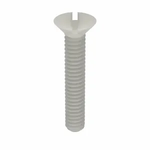 MICRO PLASTICS 020256A050 Machine Screw, Flat, 2-56 Thread Size, 1/2 Size, 50Pk | AD7CKR 4DJG2