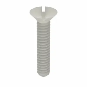 MICRO PLASTICS 020632A075 Machine Screw, Flat, 6-32 Thread Size, 3/4 Size, 50Pk | AD7CKX 4DJG8