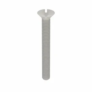 MICRO PLASTICS 020832A150 Machine Screw, Flat, 8-32 Thread Size, 1-1/2 Size, 50Pk | AD7CLF 4DJH9