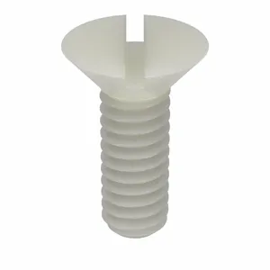 MICRO PLASTICS 022520A075 Machine Screw, Flat, 1/4-20 Thread Size, 3/4 Size, 50Pk | AD6TWX 4AHG9