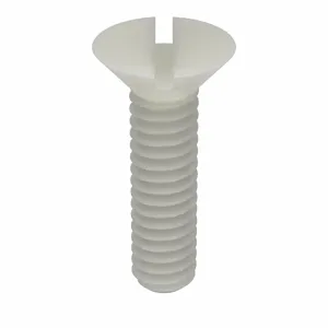 MICRO PLASTICS 022520A100 Machine Screw, Flat, 1/4-20 Thread Size, 1 Size, 50Pk | AD6TWR 4AHG4