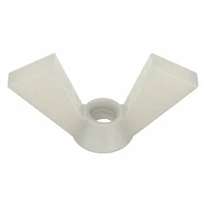 MICRO PLASTICS 0625020WN Wing Nut, Nylon, 1/4-20 Size, 10Pk | AD6TPV 4AGL9