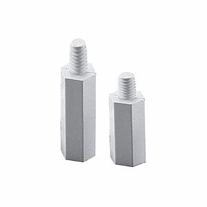 MICRO PLASTICS 14HTSP400 Hex Standoff, Nylon, 1/4-20 Thread Size, 1/2 Size, 10Pk | AD3CFE 3XYK9