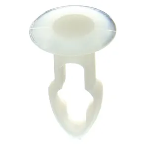 MICRO PLASTICS 27KY1560125 Push-In Rivet, Keyhole, 5/32 Head Height, 25Pk | AD7QKK 4FXU4