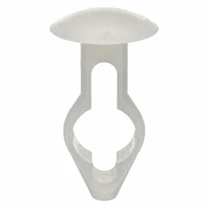 MICRO PLASTICS 27KY1870187 Push-In Rivet, Keyhole, 3/16 Head Height, 25Pk | AD7QKV 4FXV4