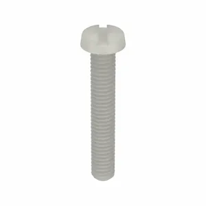 MICRO PLASTICS 50M040070D025 Machine Screw, Nylon, M4 X 0.70mm Size, 25Pk | AD6TTR 4AGY2