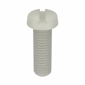 MICRO PLASTICS 50M080125D020 Machine Screw, Nylon, M8 X 1.25mm Size, 10Pk | AD6TTX 4AGZ1